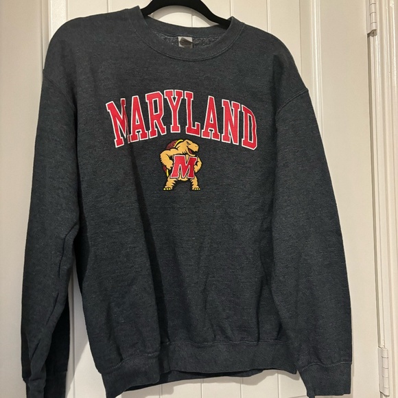 Gildan Tops - University of Maryland Crewneck